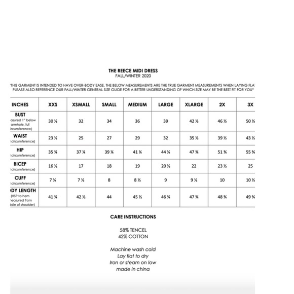 NWT Reece Long Sleeve Midi Wrap Dress, Small - Picture 5 of 5